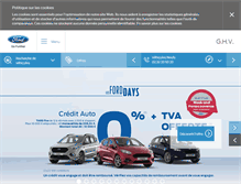 Tablet Screenshot of ford-ghv.fr